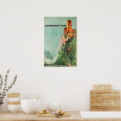 German Art Germany Travel Poster SAS Print ポスター (キッチン)