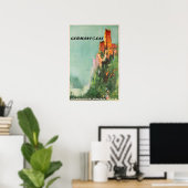 German Art Germany Travel Poster SAS Print ポスター (ホームオフィス)