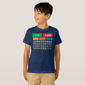 German Autism AAC Pointing Communication 05 Tシャツ (正面フル)