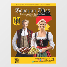 German Bavarian Restaurants Food Lovers ウィンドウサイン