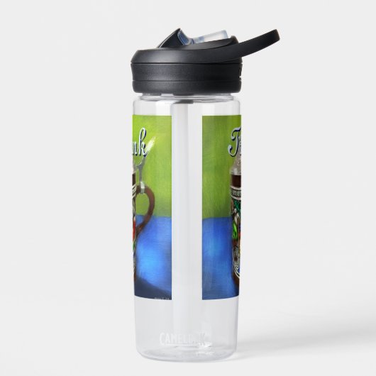 German Beer Stein w/Hinged Lid Personalized ウォーターボトル (左面)