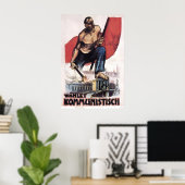 German Communist Party Poster, Weimar Republic KPD ポスター (ホームオフィス)