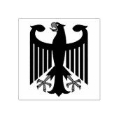 German/Deutschland Federation black eagle ラバースタンプ (インプリント)
