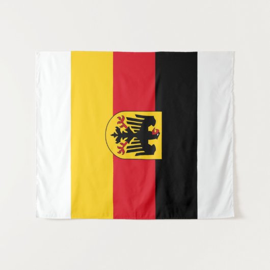 German Empire Flag タペストリー (正面(横))