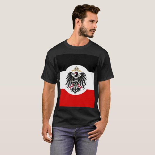 German Empire Flag Tシャツ (正面フル)