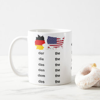 German / English Deutsch / Englisch The & You コーヒーマグカップ