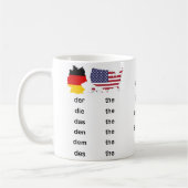 German / English Deutsch / Englisch The & You コーヒーマグカップ (左)