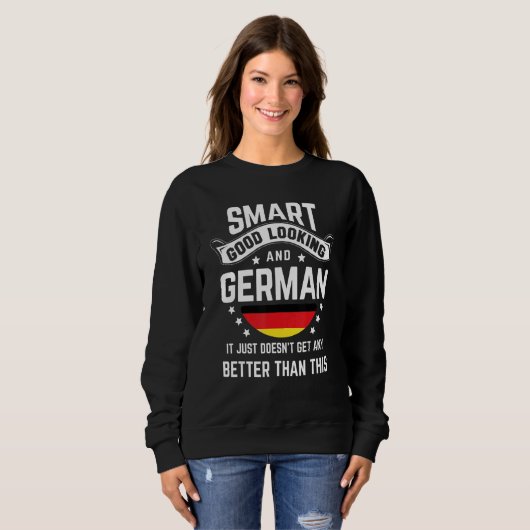 German Flag Native Pride  Germany German Roots スウェットシャツ (正面フル)