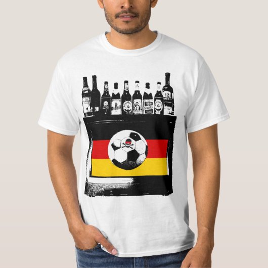 German Fussballhimmel! Tシャツ (正面)