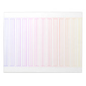 German Handwriting Paper – 3 Line with Border ノートパッド (正面)