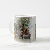German Hunting Terrier (Jagdterrier) コーヒーマグカップ (正面左)