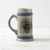 German Hunting Terrier (Jagdterrier) Beer Stein ビールジョッキ (左)