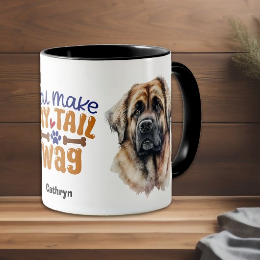 German Leonberger Dogあなたが私の尾を振る マグカップ