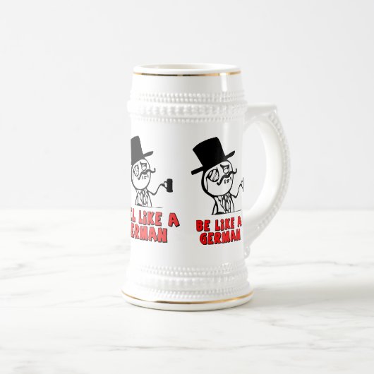 German MEME Beer Mug ビールジョッキ (正面右)