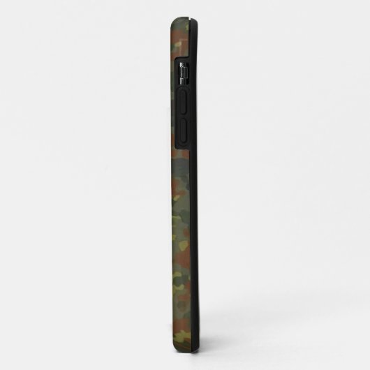 German military Fleck camouflage Case-Mate iPhoneケース (裏面/左)