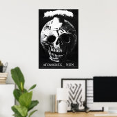 German Nuclear War - No Political Poster Peace ポスター (ホームオフィス)