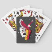 German Poker Eagle トランプ (裏面)