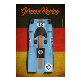 German Racing 917 G No.21 ポスター