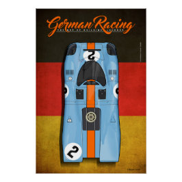 German Racing 917 G No.2 ポスター