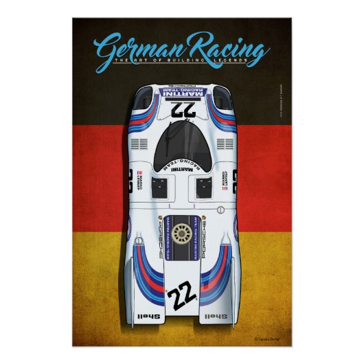 German Racing 917 M No.22 ポスター (正面)