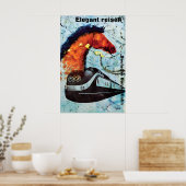 German Railways TEE Poster Vintage Travel Print ポスター (キッチン)