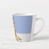 German Shepherd, Alsatian カフェラテマグ (右)