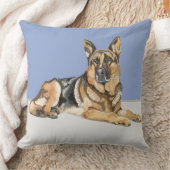 German Shepherd, Alsatian クッション (ブランケット)