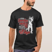 German Shepherd Angel Have Fur Instead Wings Tシャツ (正面)