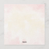 German Shepherd Art 招待状 (裏面)