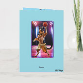 German Shepherd Basketball カード (裏面)