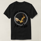 German Shepherd Best Friends Funny German Shepherd Tシャツ (デザイン正面)
