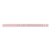 German Shepherd Birthday Satin Ribbon in Pink サテンリボン (正面)