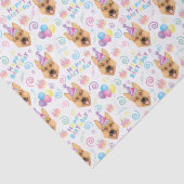 German Shepherd Birthday Tissue Paper in White 薄葉紙 (詳細)