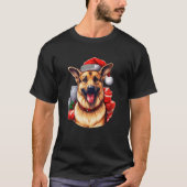 German Shepherd Christmas German Shepherd Owners Tシャツ (正面)