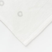 German Shepherd Christmas Tree Lights Pajama Dog L フリースブランケット (角)