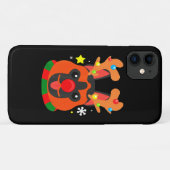 German Shepherd Cute Christmas Case-Mate iPhoneケース (裏面(横))