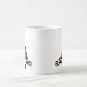 german shepherd dad german shepher lover dog cofee コーヒーマグカップ (中央)