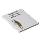 German Shepherd Dogメモ帳 ノートパッド (アングル)