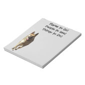German Shepherd Dogメモ帳 ノートパッド (回転)
