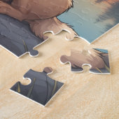 German Shepherd dog ジグソーパズル (側面)