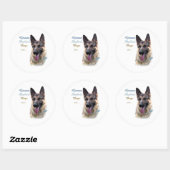 German Shepherd Dog 最高の Friend 2 – シール (シート)