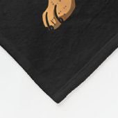 German Shepherd Dog Christmas Lights Xmas Pet Dog  フリースブランケット (角)