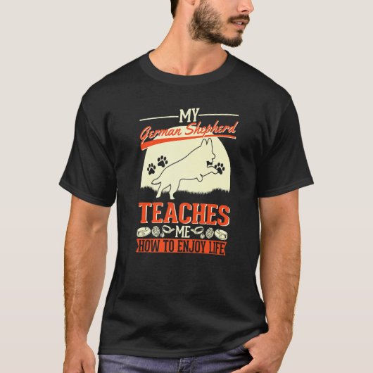 German Shepherd Dog German Shepherd Tシャツ (正面)