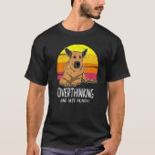 German Shepherd Dog Gsd Sunset 10 Tシャツ (正面)