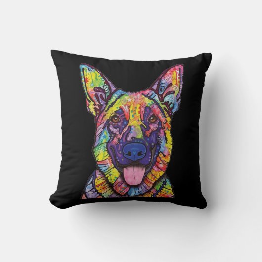 German Shepherd Dog Lovers クッション (正面)