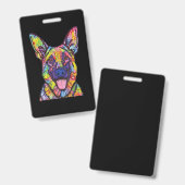 German Shepherd Dog Lovers バッジ (正面＆裏面)