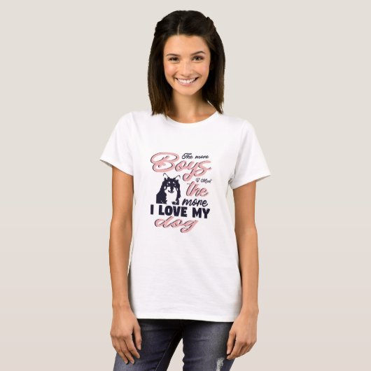 german shepherd dog owner gift tシャツ (正面フル)
