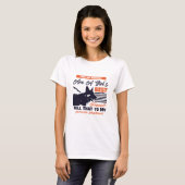 german shepherd dog owner gift tシャツ (正面フル)