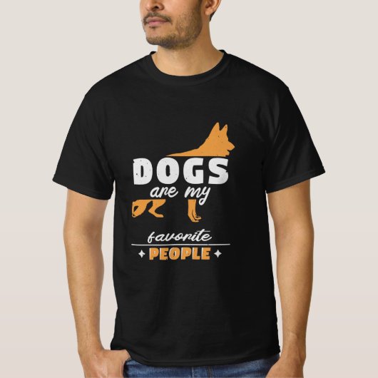german shepherd dog owner gift tシャツ (正面)