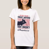 german shepherd dog owner gift tシャツ (正面)